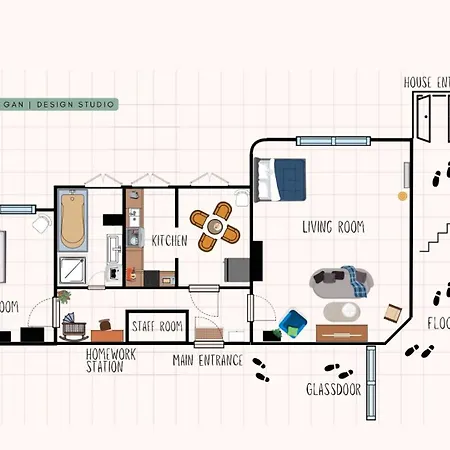 Sea Dreams L Design-ferienwohnung #octopus Seapearl - Am Hauptbahnhof Apartment