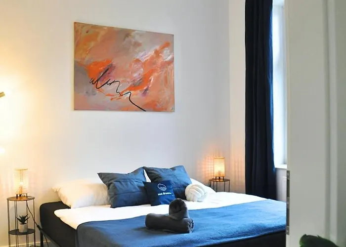 Sea Dreams L Design-ferienwohnung #octopus Seapearl - Am Hauptbahnhof * 什未林